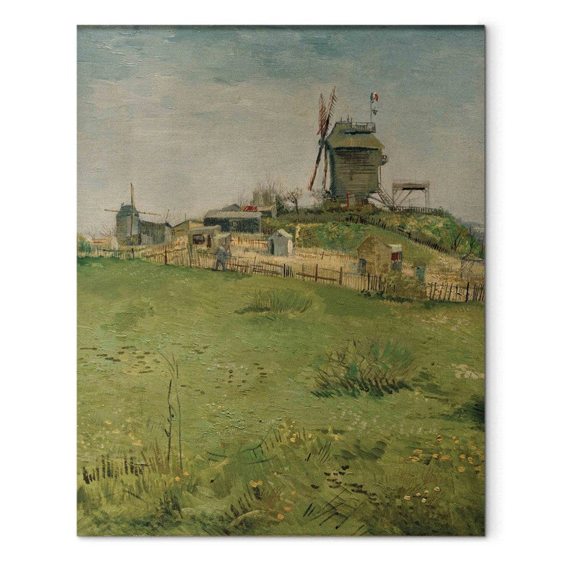 Reproduction of painting (Vincent van Gogh) - Le Moulin de la Galette G Art
