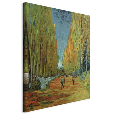 Maalauksen lisääntyminen (Vincent Van Gogh) - Les Alycamps II G Art