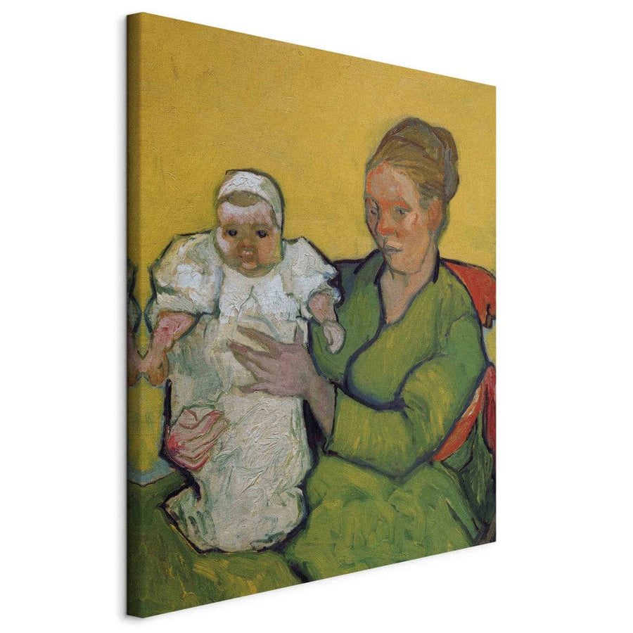 Gleznas reprodukcija /Vinsents van Gogs/ - Madame Roulin ar savu bērnu Marcelle G ART