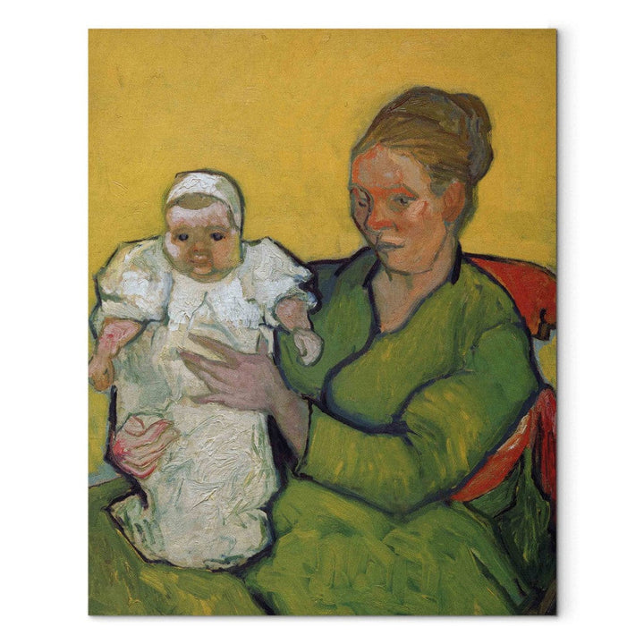 Gleznas reprodukcija /Vinsents van Gogs/ - Madame Roulin ar savu bērnu Marcelle G ART