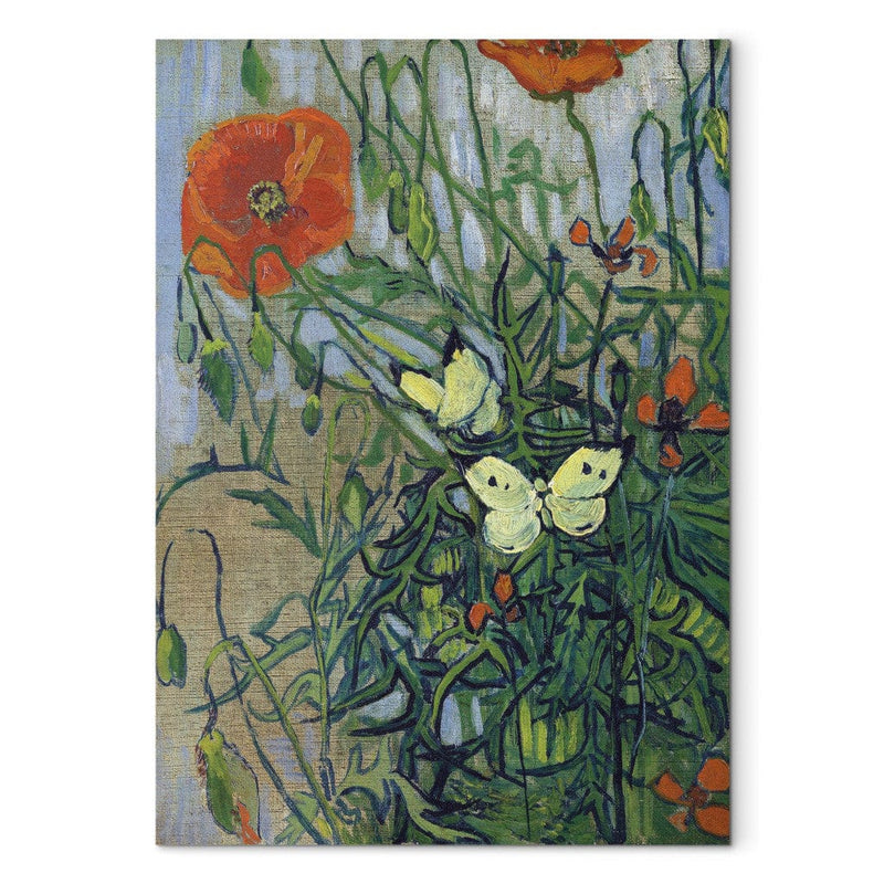Reproduction of painting (Vincent van Gogh) - Magones and butterflies G Art