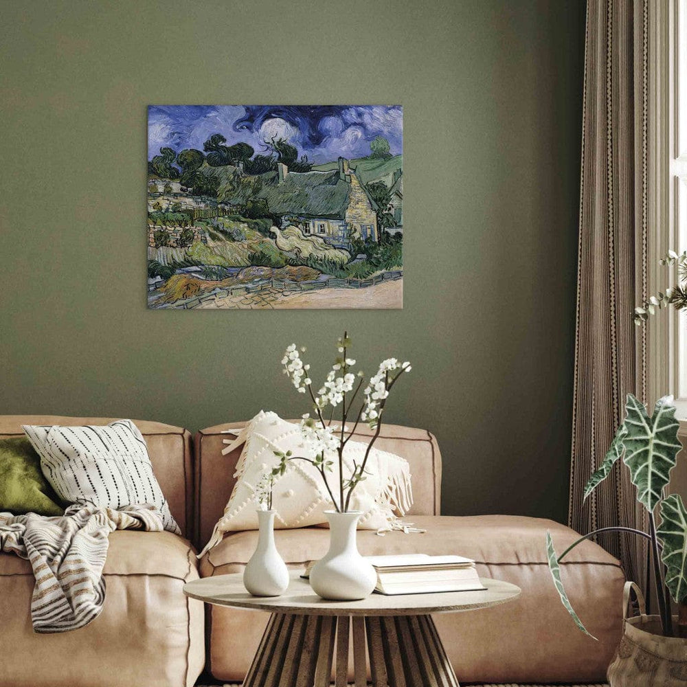 Gleznas reprodukcija /Vinsents van Gogs/ - Mājas Auversā G ART