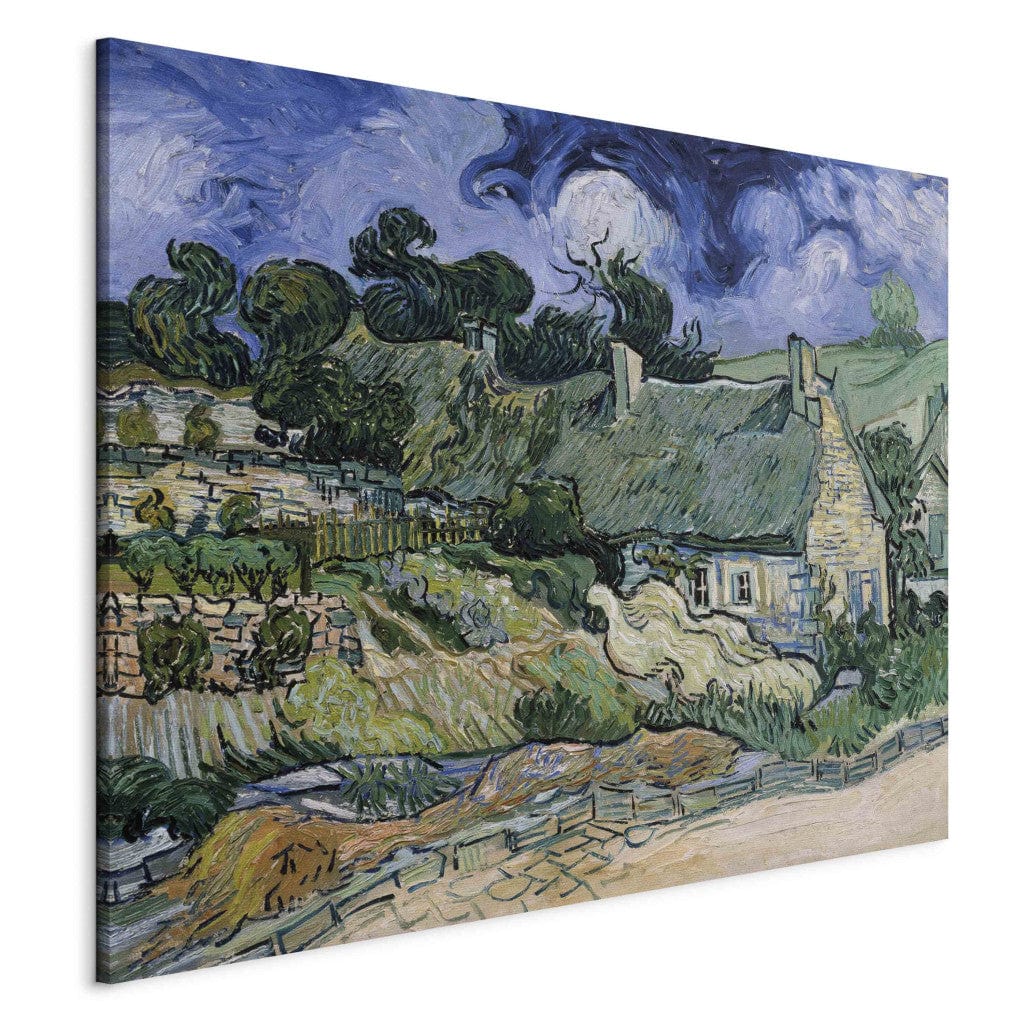 Gleznas reprodukcija /Vinsents van Gogs/ - Mājas Auversā G ART