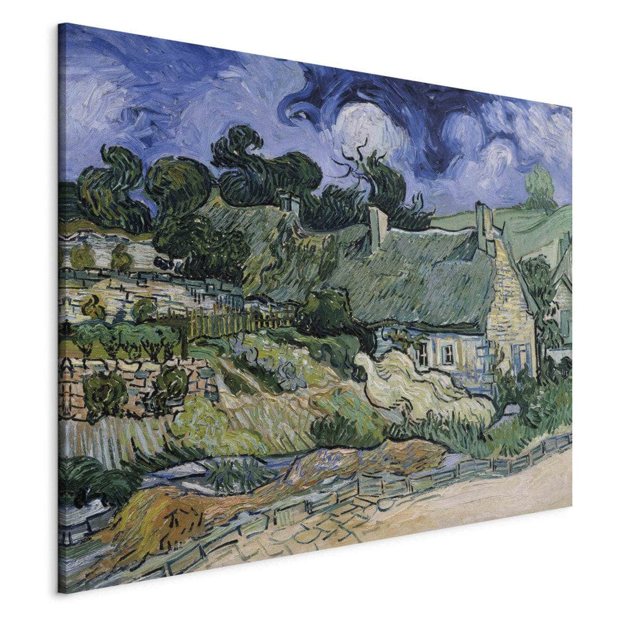 Gleznas reprodukcija /Vinsents van Gogs/ - Mājas Auversā G ART