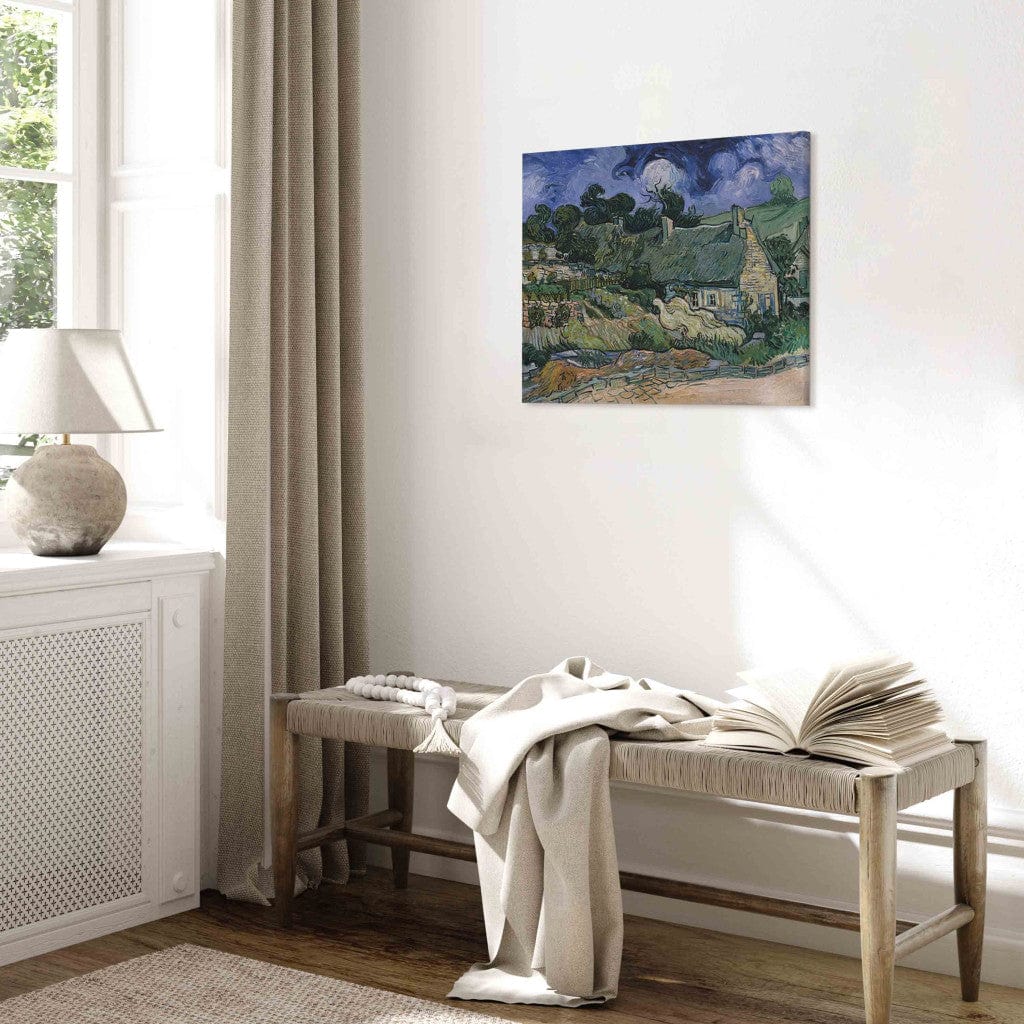 Gleznas reprodukcija /Vinsents van Gogs/ - Mājas Auversā G ART