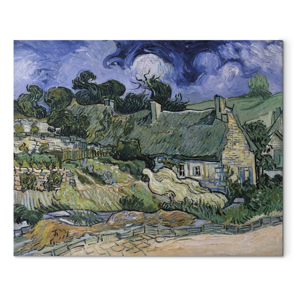 Gleznas reprodukcija /Vinsents van Gogs/ - Mājas Auversā G ART