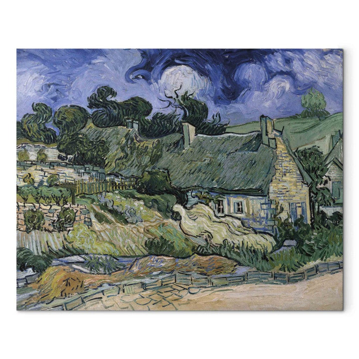 Gleznas reprodukcija /Vinsents van Gogs/ - Mājas Auversā G ART