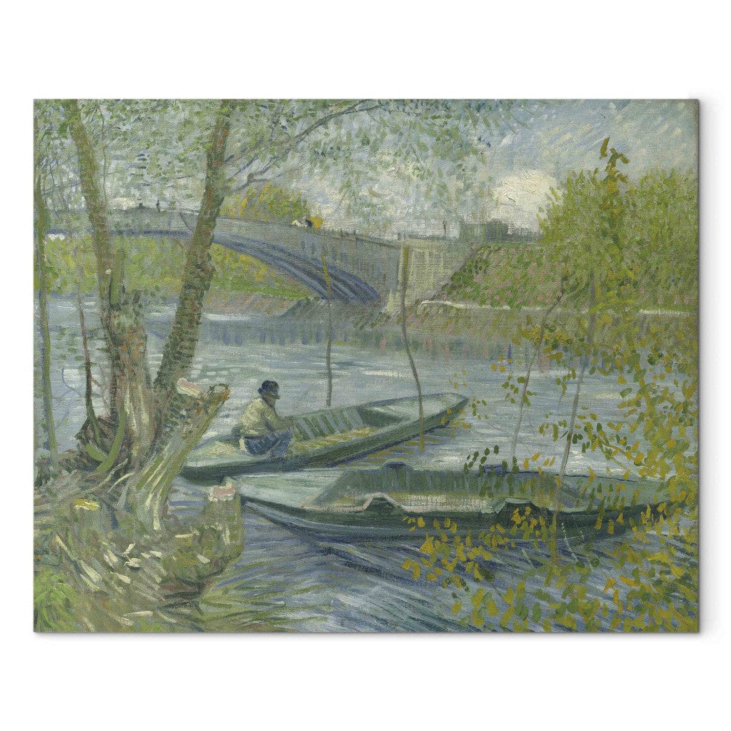 Gleznas reprodukcija /Vinsents van Gogs/ - Makšķerēšana pavasarī G ART