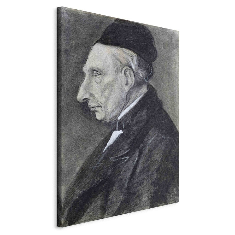 Gleznas reprodukcija /Vinsents van Gogs/ - Mākslinieka vectēva portrets G ART