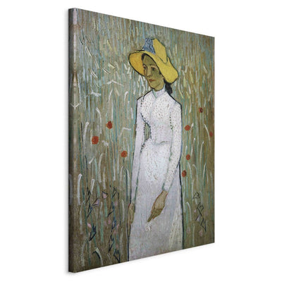 Gleznas reprodukcija (Vinsents van Gogs) - Meitene baltā tērpā G ART