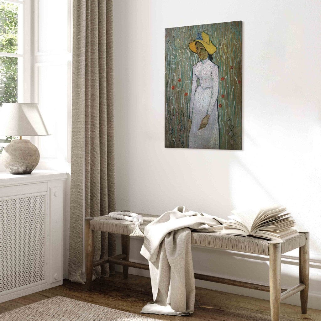 Gleznas reprodukcija /Vinsents van Gogs/ - Meitene baltā tērpā G ART