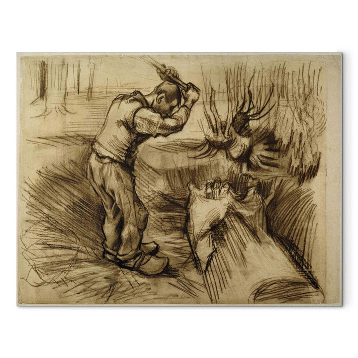 Gleznas reprodukcija /Vinsents van Gogs/ - Mežizstrādātājs G ART