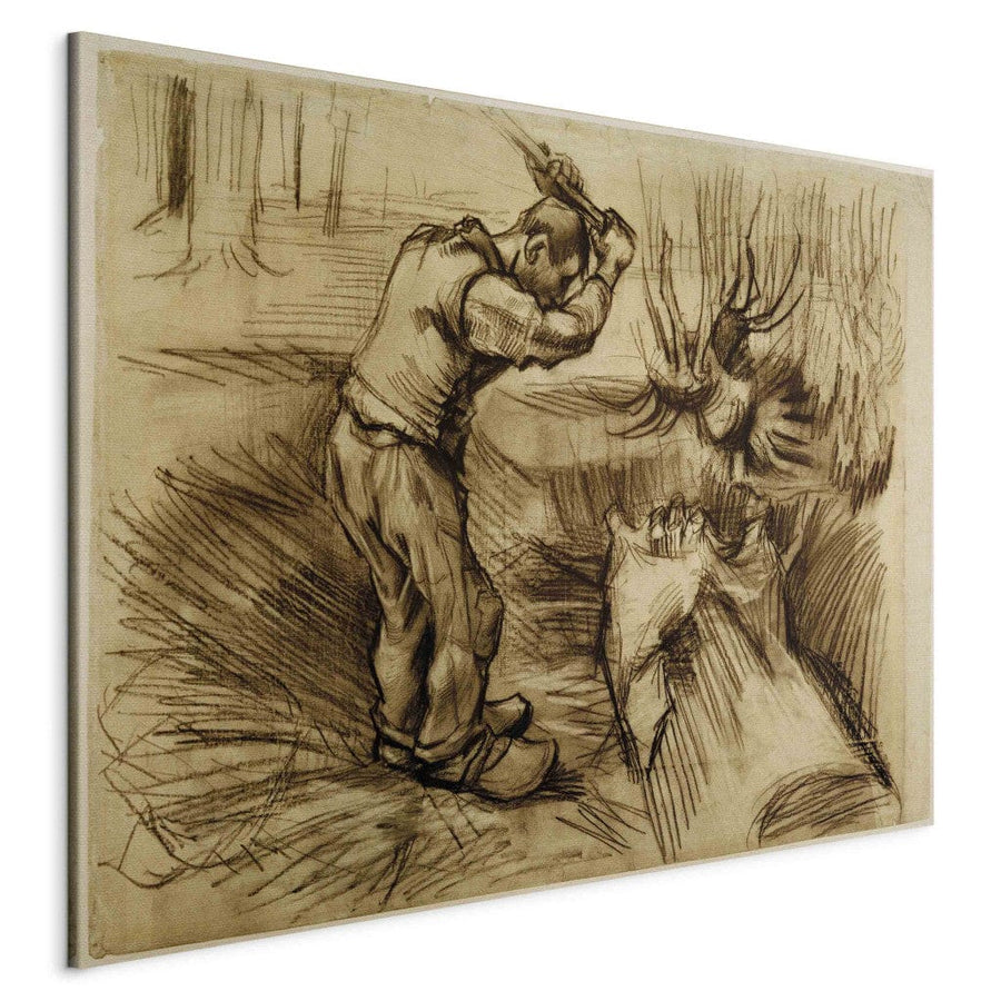 Gleznas reprodukcija /Vinsents van Gogs/ - Mežizstrādātājs G ART