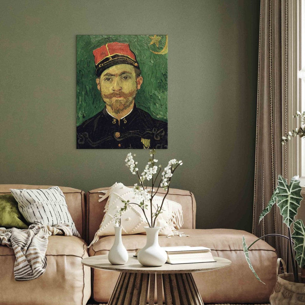 Gleznas reprodukcija /Vinsents van Gogs/ - Milliet portrets G ART