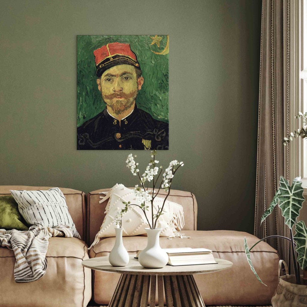 Gleznas reprodukcija /Vinsents van Gogs/ - Milliet portrets G ART