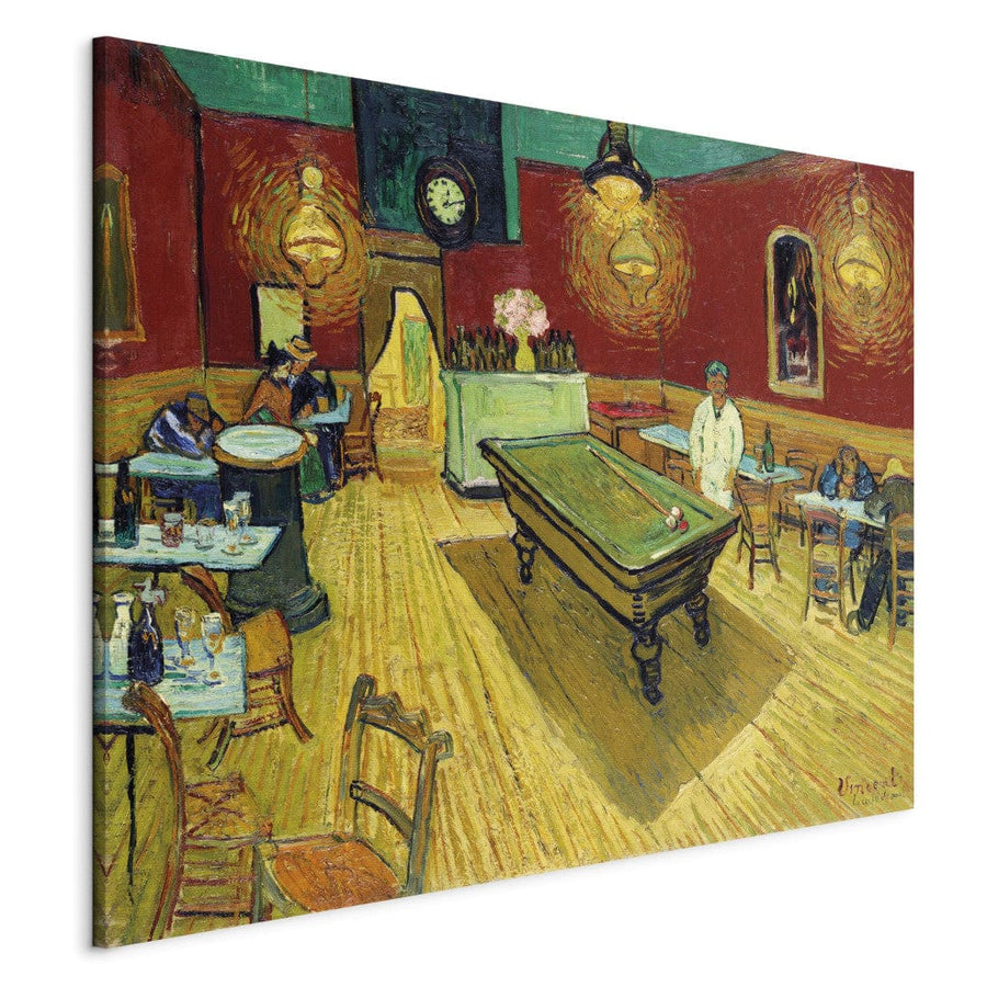 Gleznas reprodukcija /Vinsents van Gogs/ - Nakts kafejnīca G ART