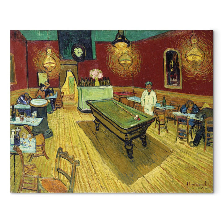 Gleznas reprodukcija /Vinsents van Gogs/ - Nakts kafejnīca G ART