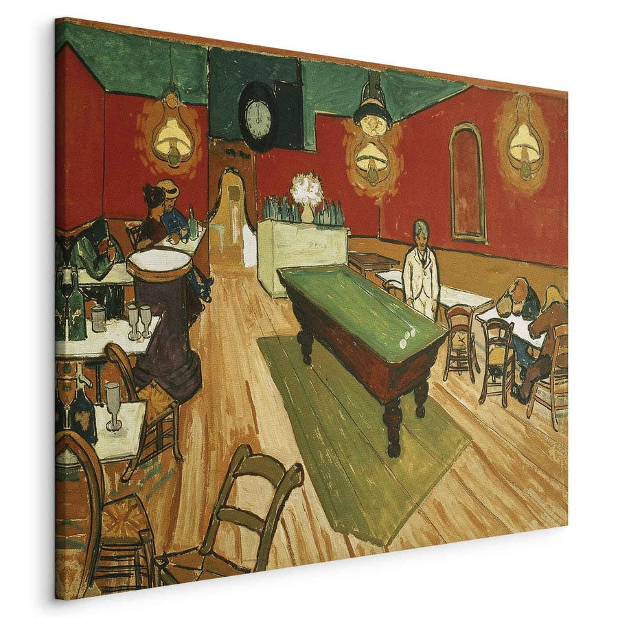 Gleznas reprodukcija /Vinsents van Gogs/ - Nakts kafejnīca Arlā G ART