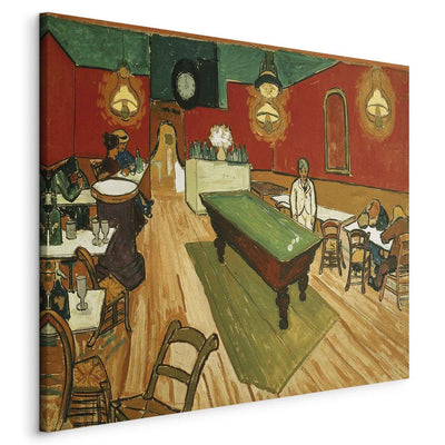 Gleznas reprodukcija (Vinsents van Gogs) - Nakts kafejnīca Arlā G ART