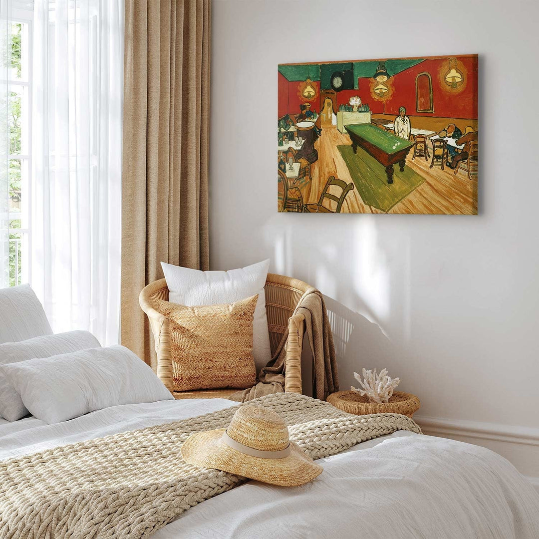 Gleznas reprodukcija /Vinsents van Gogs/ - Nakts kafejnīca Arlā G ART