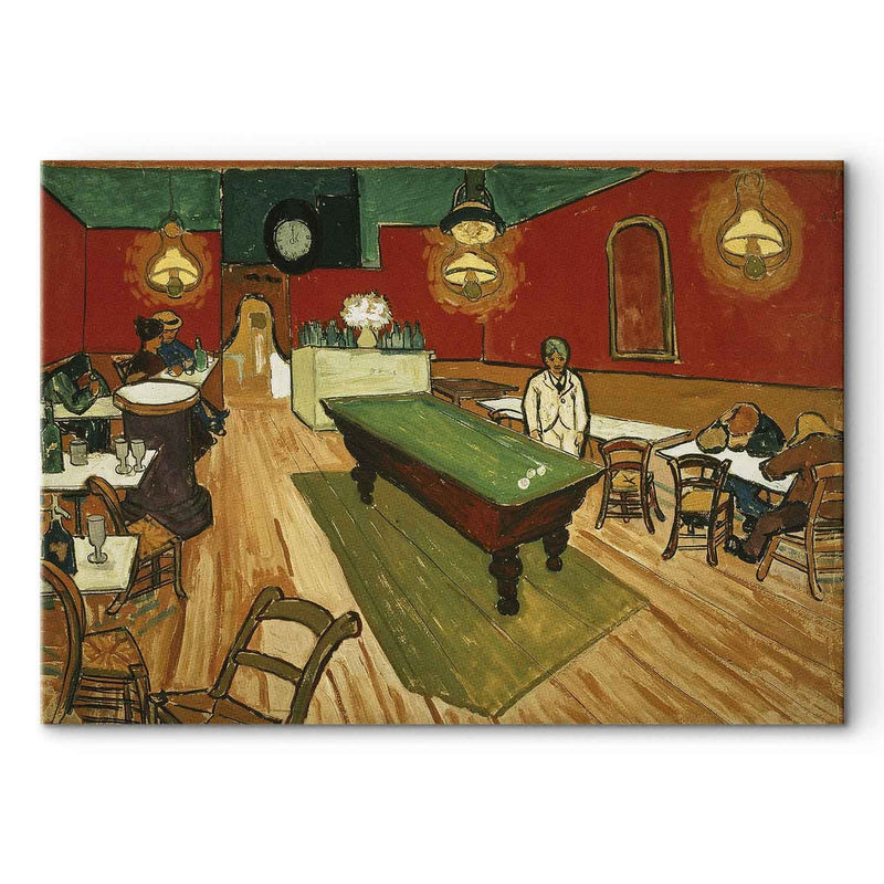 Reproduction of painting (Vincent van Gogh) - Night Cafe in Arla G Art