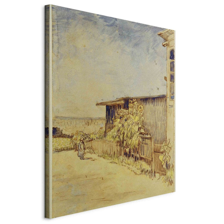 Gleznas reprodukcija /Vinsents van Gogs/ - Nojume ar saulespuķēm G ART