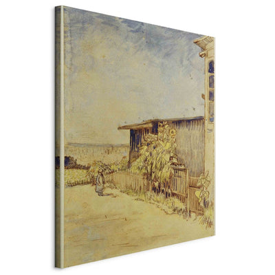 Воспроизведение живописи (Винсент Ван Гог) - сарай с подсолнухами G Art