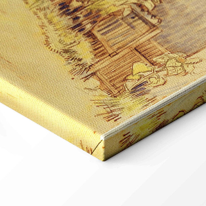 Gleznas reprodukcija /Vinsents van Gogs/ - Nojume ar saulespuķēm G ART