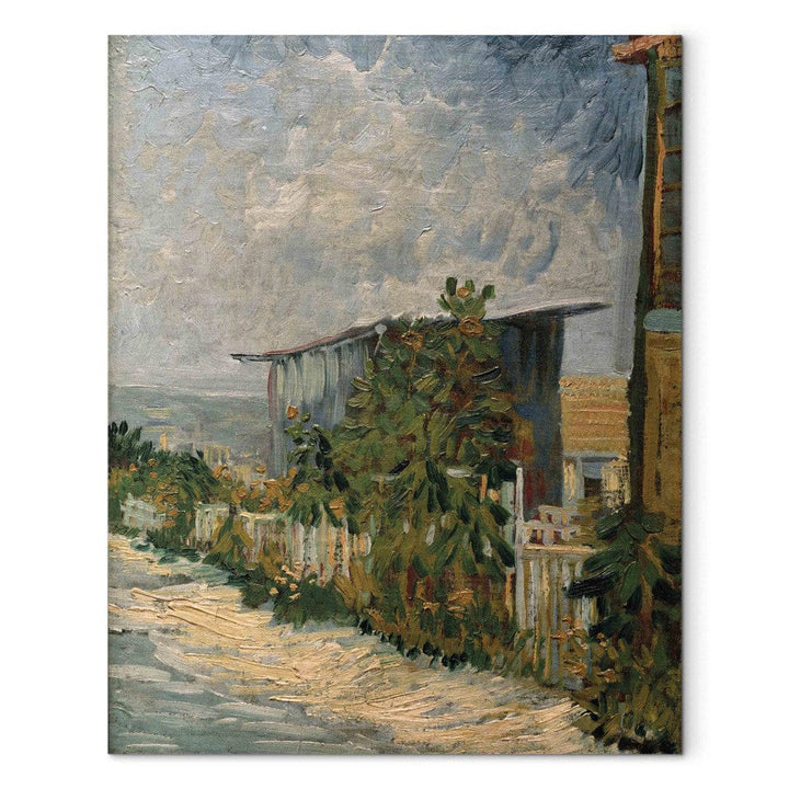 Gleznas reprodukcija /Vinsents van Gogs/ - Nojume Monmartrā G ART