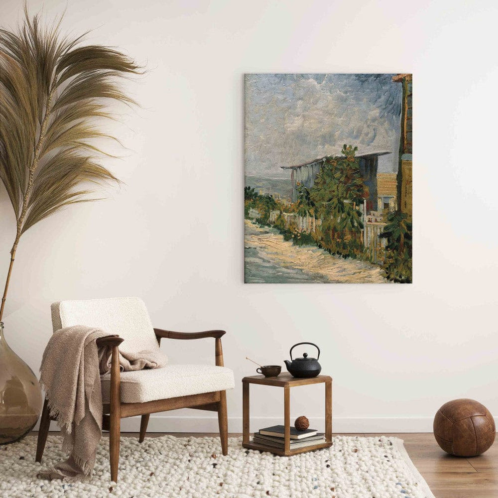 Gleznas reprodukcija /Vinsents van Gogs/ - Nojume Monmartrā G ART