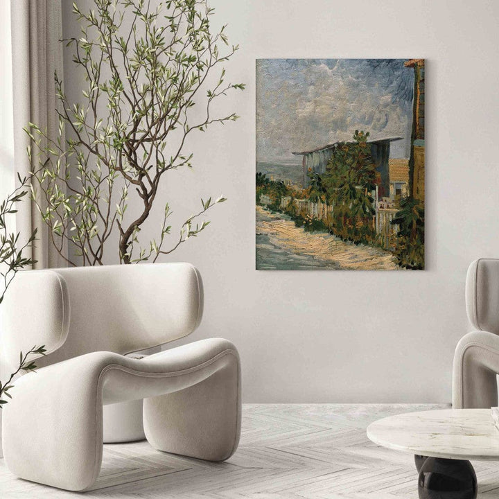 Gleznas reprodukcija /Vinsents van Gogs/ - Nojume Monmartrā G ART