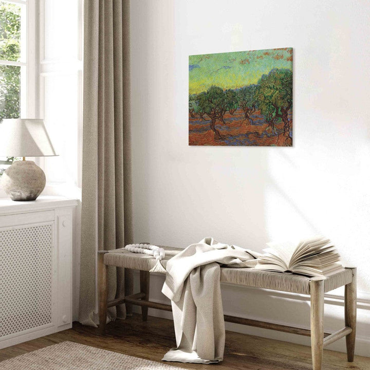 Gleznas reprodukcija /Vinsents van Gogs/ - Olīvu audzētava G ART