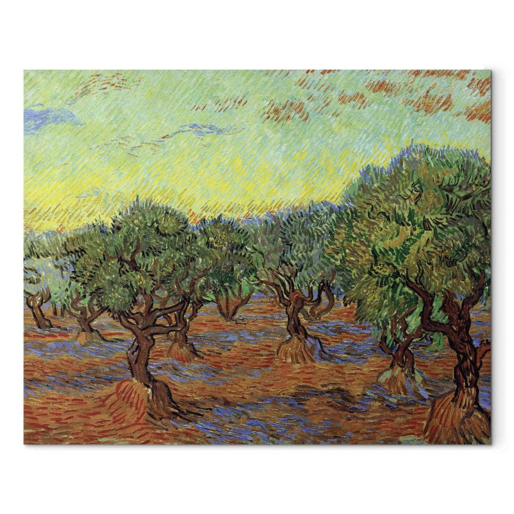 Gleznas reprodukcija /Vinsents van Gogs/ - Olīvu audzētava G ART