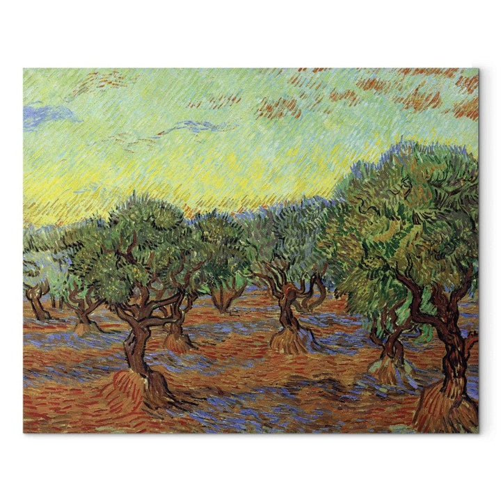 Gleznas reprodukcija /Vinsents van Gogs/ - Olīvu audzētava G ART