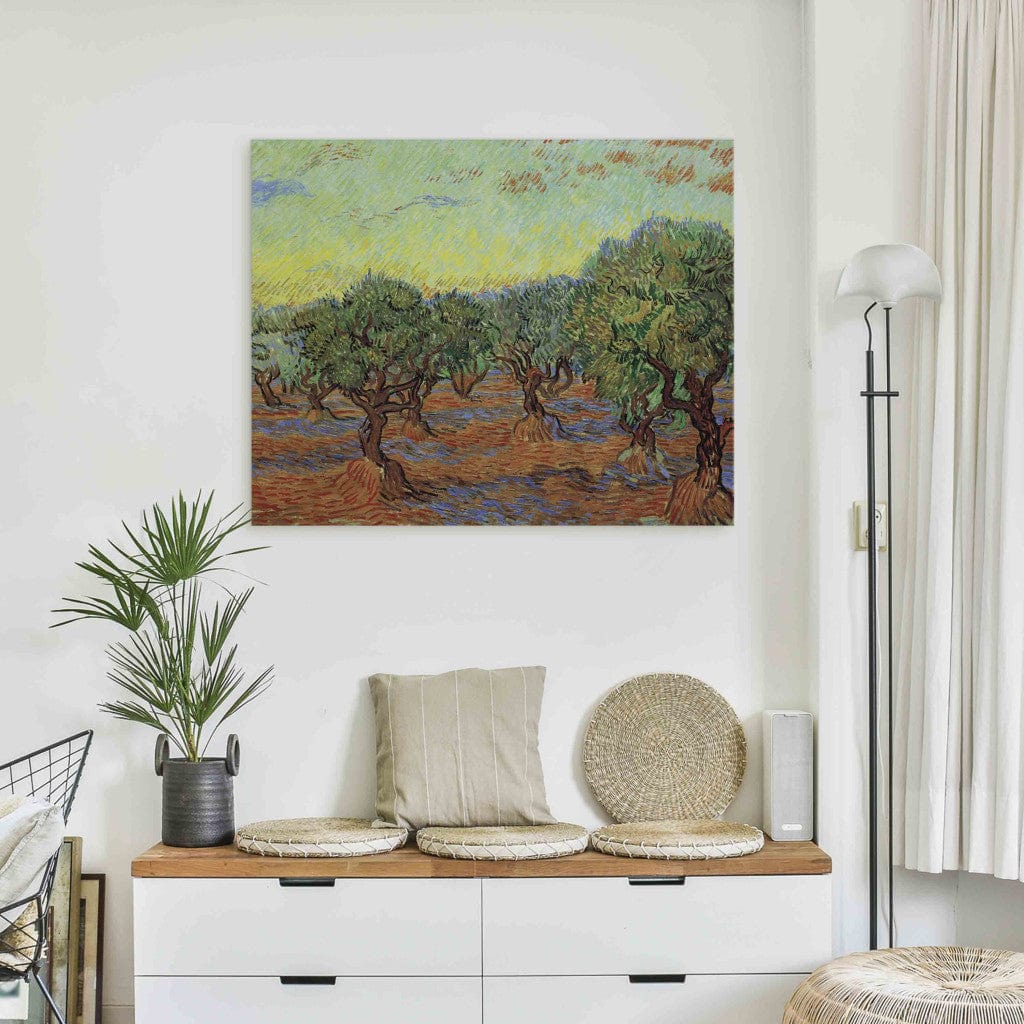 Gleznas reprodukcija /Vinsents van Gogs/ - Olīvu audzētava G ART