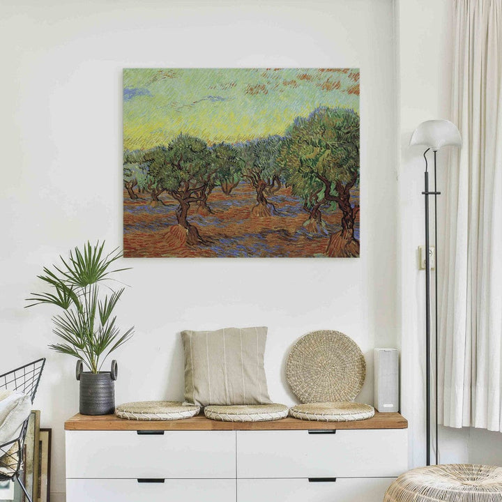 Gleznas reprodukcija /Vinsents van Gogs/ - Olīvu audzētava G ART