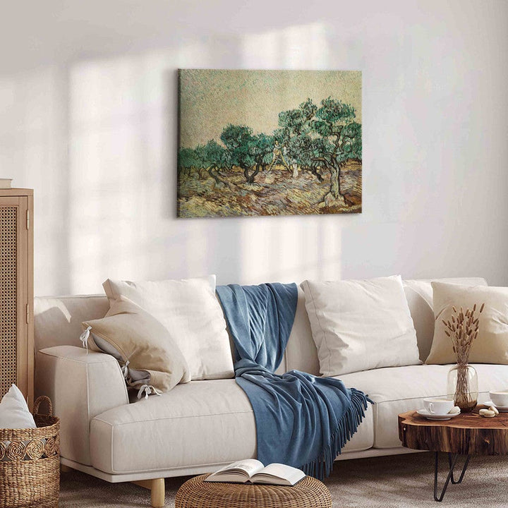 Gleznas reprodukcija /Vinsents van Gogs/ - Olīvu vācēji G ART