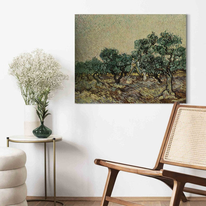 Gleznas reprodukcija /Vinsents van Gogs/ - Olīvu vācēji G ART