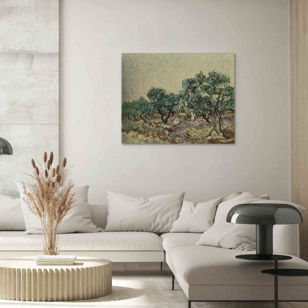 Gleznas reprodukcija /Vinsents van Gogs/ - Olīvu vācēji G ART