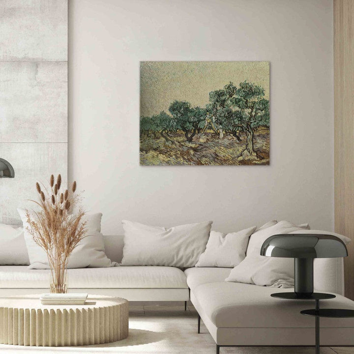 Gleznas reprodukcija /Vinsents van Gogs/ - Olīvu vācēji G ART