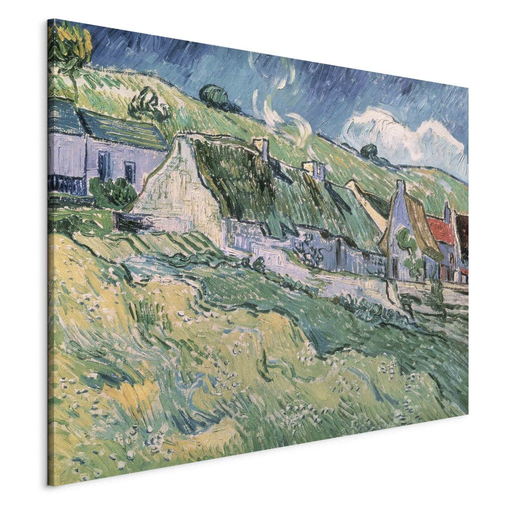 Gleznas reprodukcija /Vinsents van Gogs/ - Overs-sur-Oise mājiņas G ART