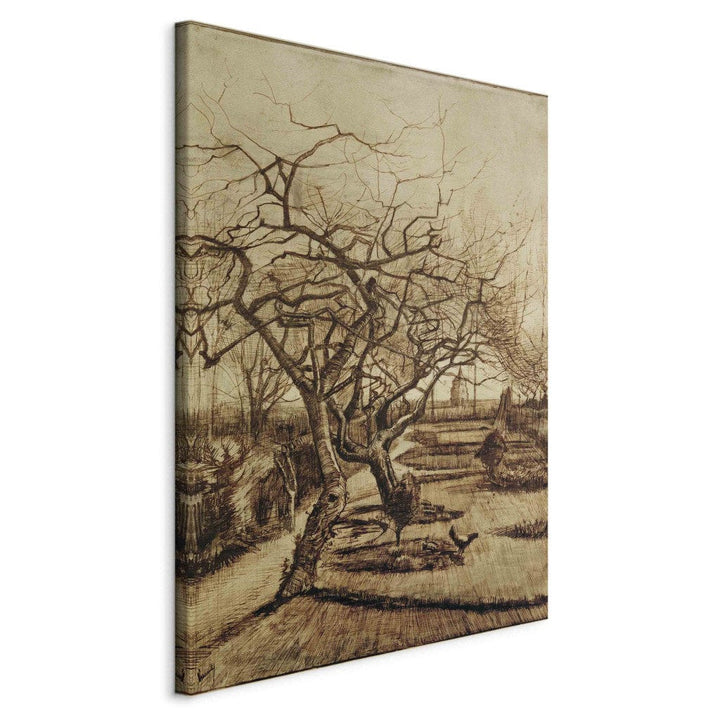 Gleznas reprodukcija /Vinsents van Gogs/ - Pagasta dārzs Nuenēnā G ART