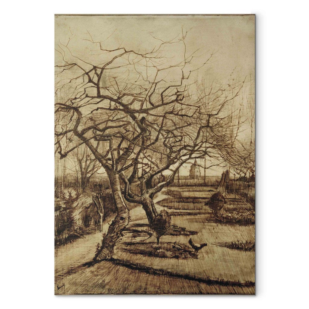 Gleznas reprodukcija /Vinsents van Gogs/ - Pagasta dārzs Nuenēnā G ART