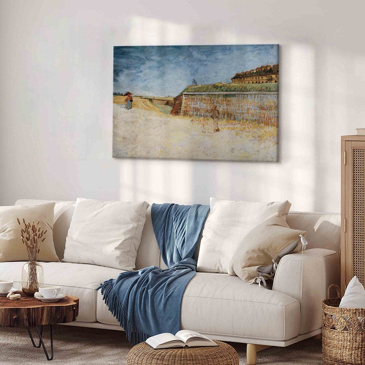 Gleznas reprodukcija /Vinsents van Gogs/ - Parīzes nocietinājumi G ART