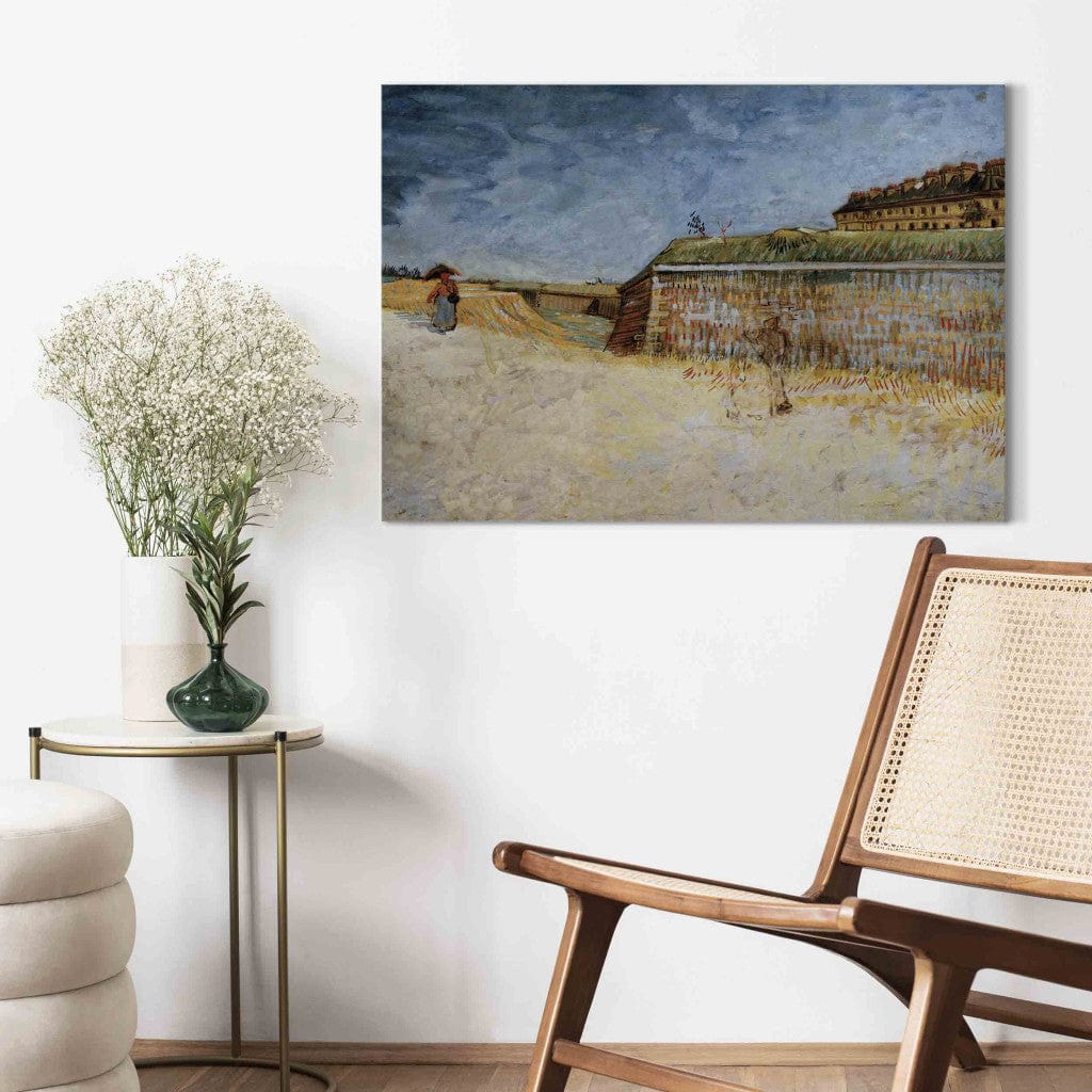 Gleznas reprodukcija /Vinsents van Gogs/ - Parīzes nocietinājumi G ART