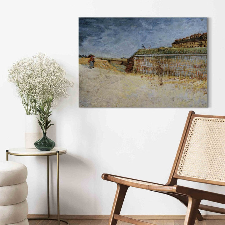 Gleznas reprodukcija /Vinsents van Gogs/ - Parīzes nocietinājumi G ART