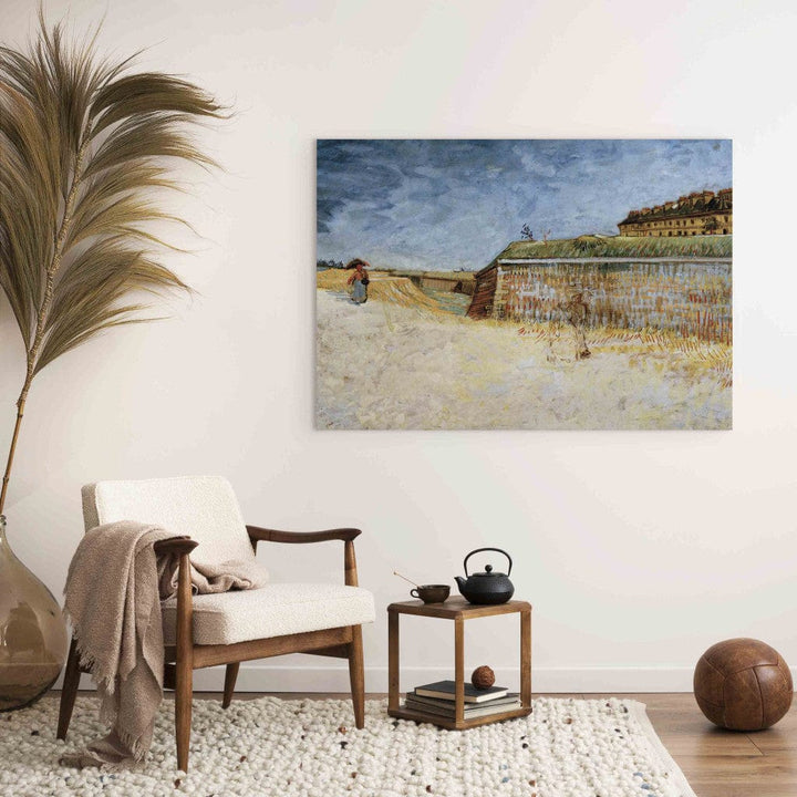 Gleznas reprodukcija /Vinsents van Gogs/ - Parīzes nocietinājumi G ART