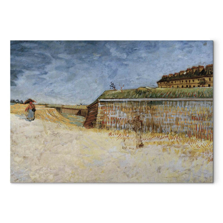 Gleznas reprodukcija /Vinsents van Gogs/ - Parīzes nocietinājumi G ART