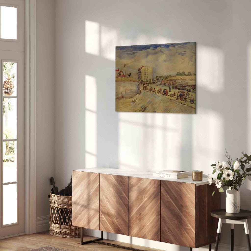 Gleznas reprodukcija /Vinsents van Gogs/ - Parīzes vaļņu vārti G ART