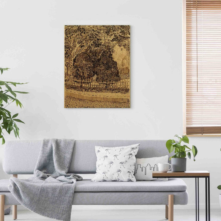 Gleznas reprodukcija /Vinsents van Gogs/ - Parks ar žogu G ART